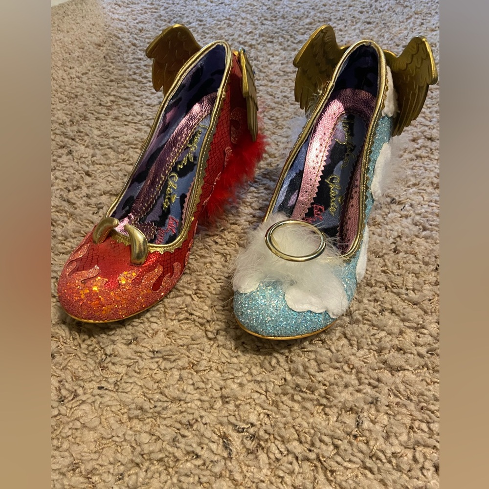 Devil/Angel high heels